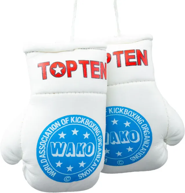 Hovedbilde TOP TEN Mini Boksehansker - WAKO PRO Hvit